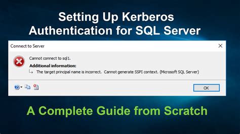 SQL Server Kerberos Authentication