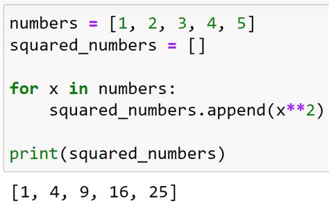 square root in python using for loop