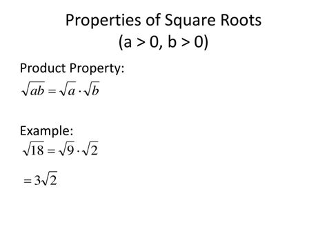 square root property example problems