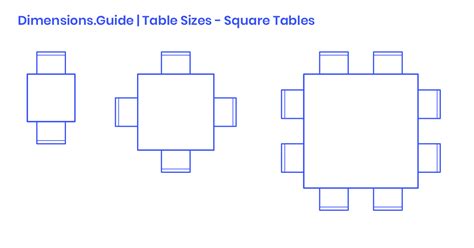 square table for 8 people.dimensions