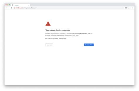 ssl error