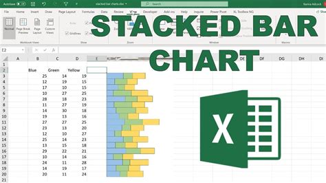 stacked bar chart in excel cell