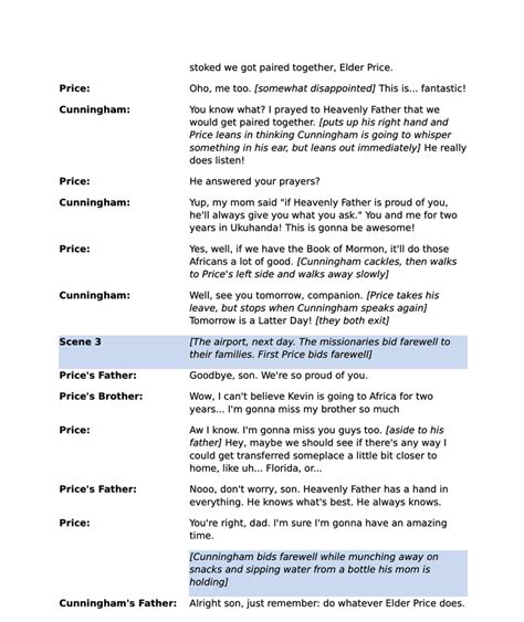 stage script examples