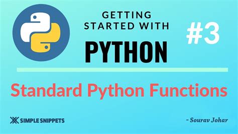 standard python functions