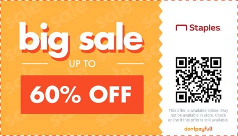 staples document printing discount code