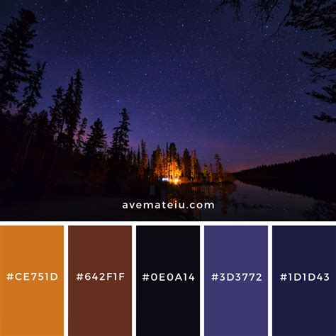 starry sky color code