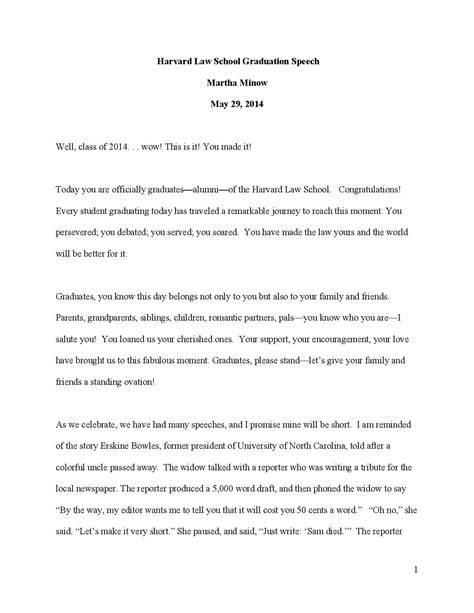 start a speech examples