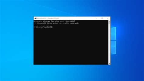 start cmd with command