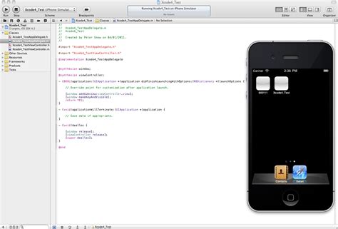 start ios simulator xcode