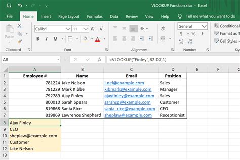 state the uses of vlookup and hlookup function in ms excel
