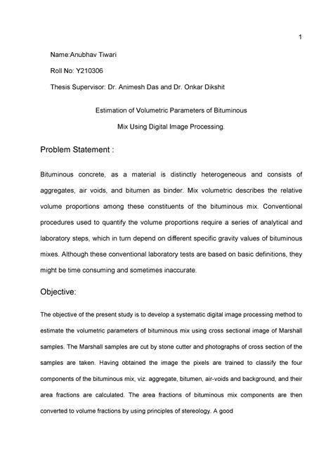 statement of the problem in thesis writing