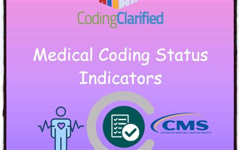 status indicators in medical coding