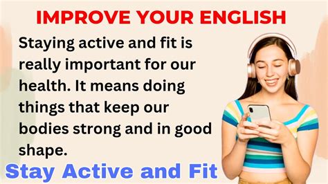 stay fit meaning in english