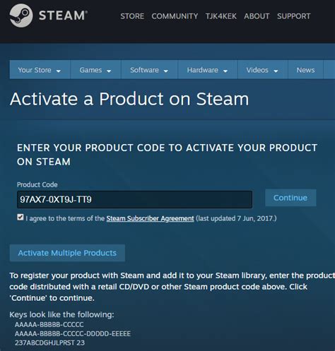 steam activation code free