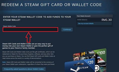 steam add wallet code