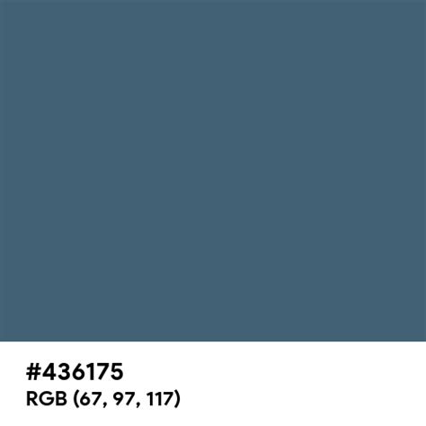steel blue gray hex code