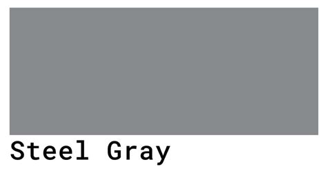 steel gray hex code