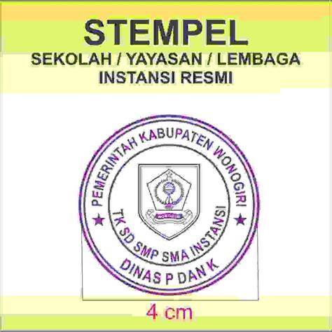 stempel resmi