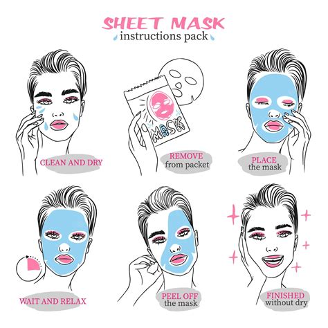 steps before using sheet mask