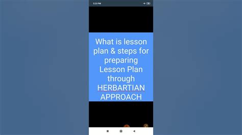steps for preparing lesson plan through herbartian approach
