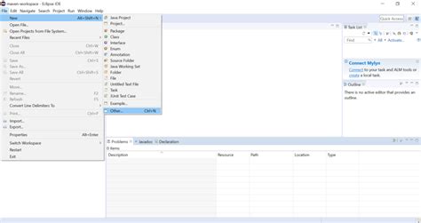 steps to create maven project in eclipse