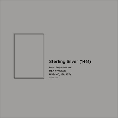 sterling silver paint code
