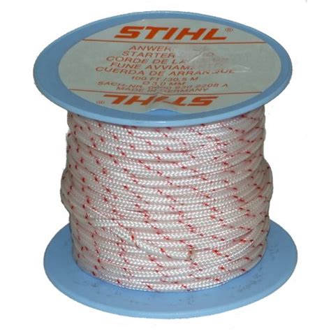 stihl blower pull cord size