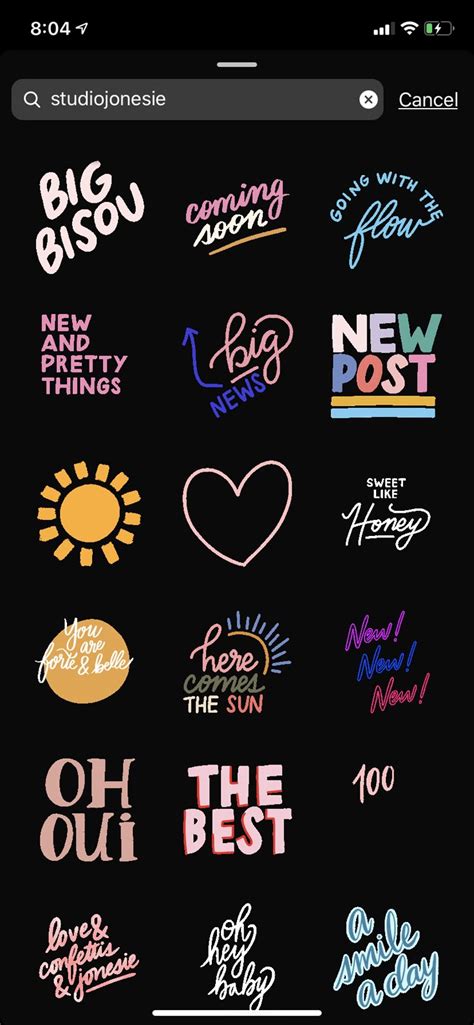 stiker instagram