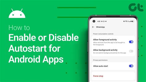 stop app from automatically opening android