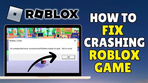 stop roblox from crashing