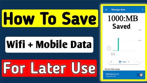 store internet data for later use