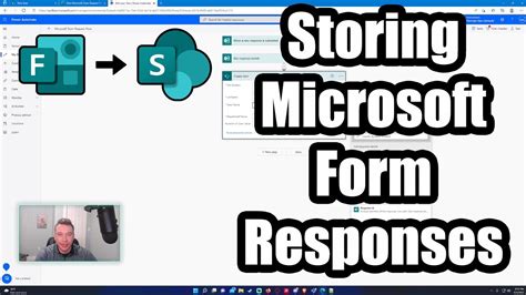 store microsoft forms responses in sharepoint