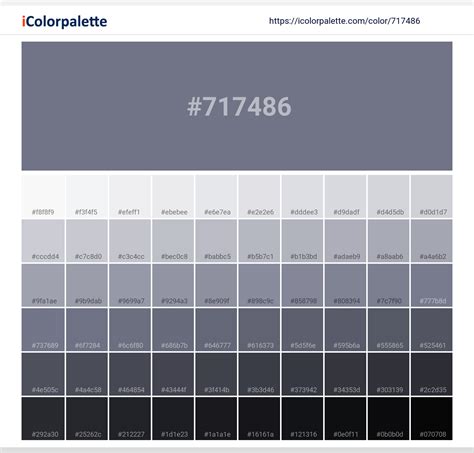 storm grey color code
