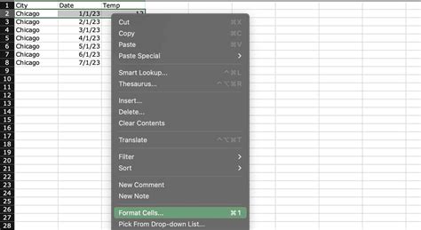 strikethrough text in excel on mac