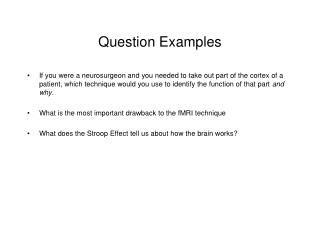 strong questions examples