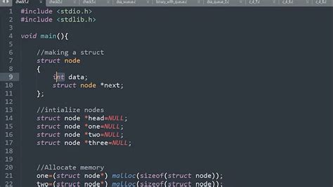 struct in c linked list