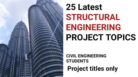 structural engineering final year project topics