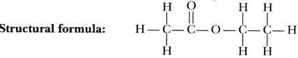 structural formula of ester class 10