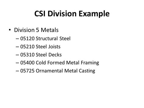 structural steel csi code