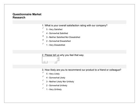 structured survey questions