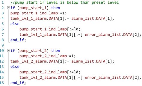 structured text programming examples