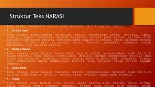 struktur narasi