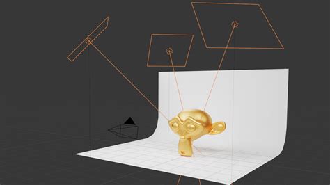 studio lighting setup blender