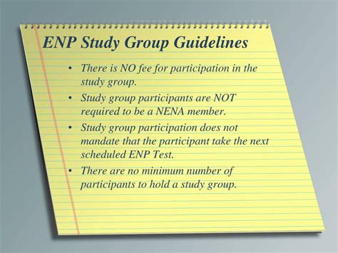 study group guidelines