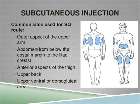 subcutaneous injection site side effects