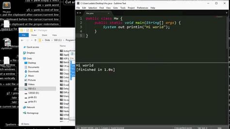 sublime text format java code
