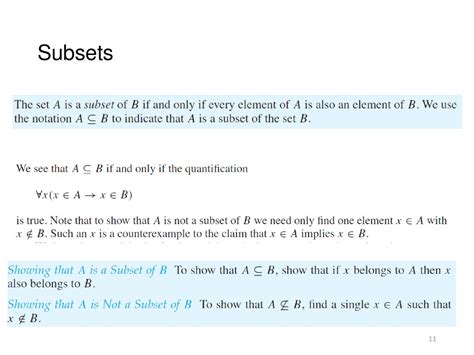 subset definition in discrete mathematics