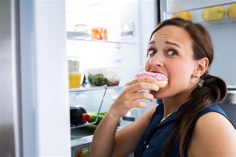 sudden increase in hunger and appetite