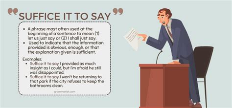 suffice to say meaning in arabic