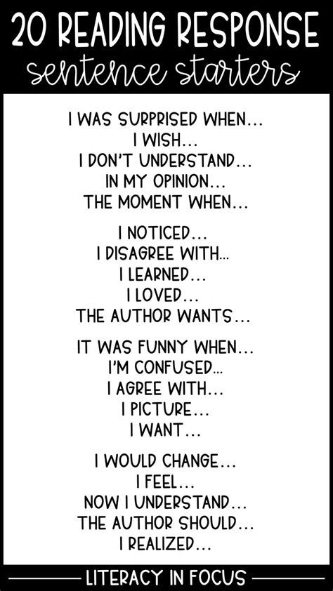 summary sentence starters for essays